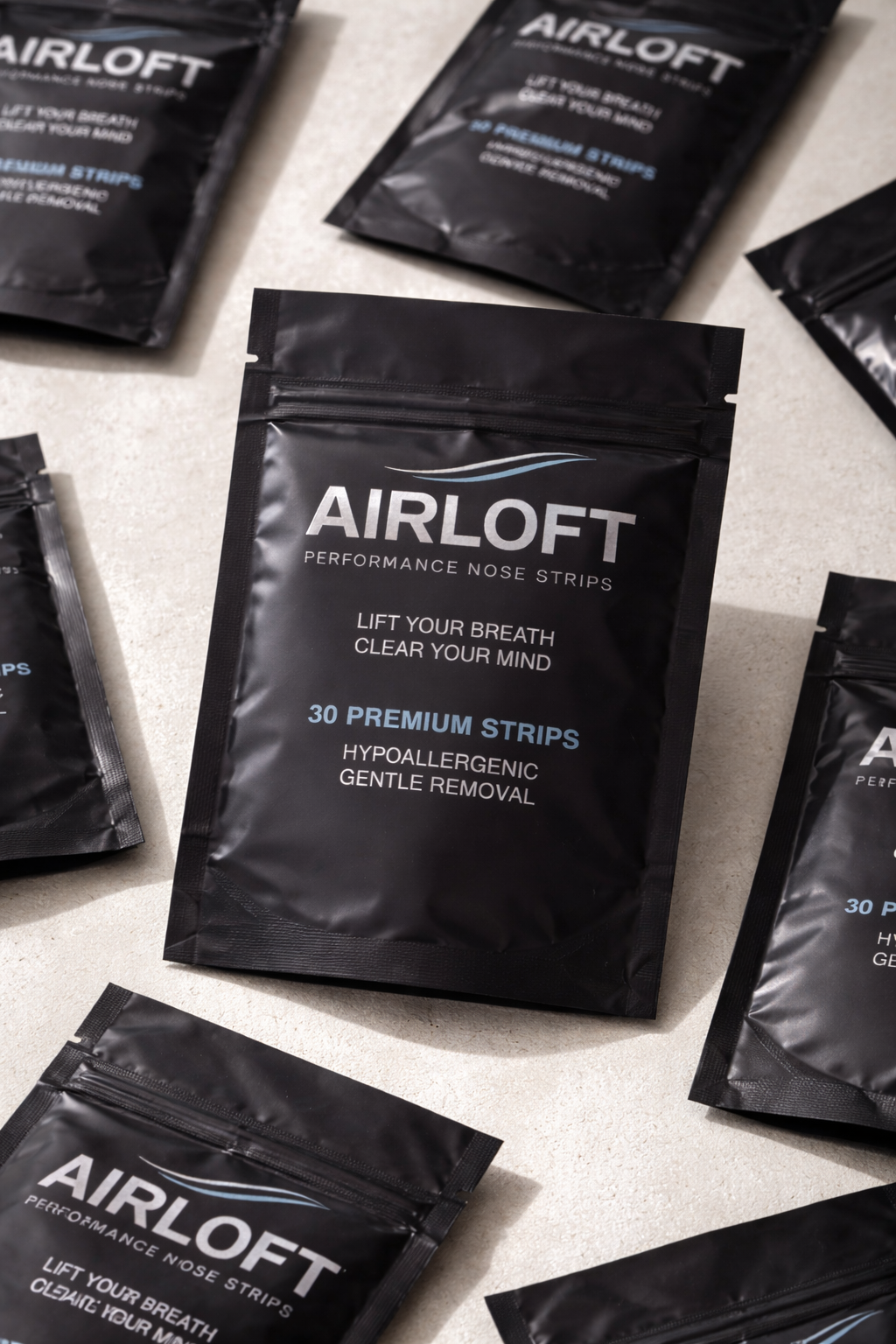 AirLoft™ Breath-Enhancing Nose Strips – Breathe Clear, Sleep Sound, Perform Strong